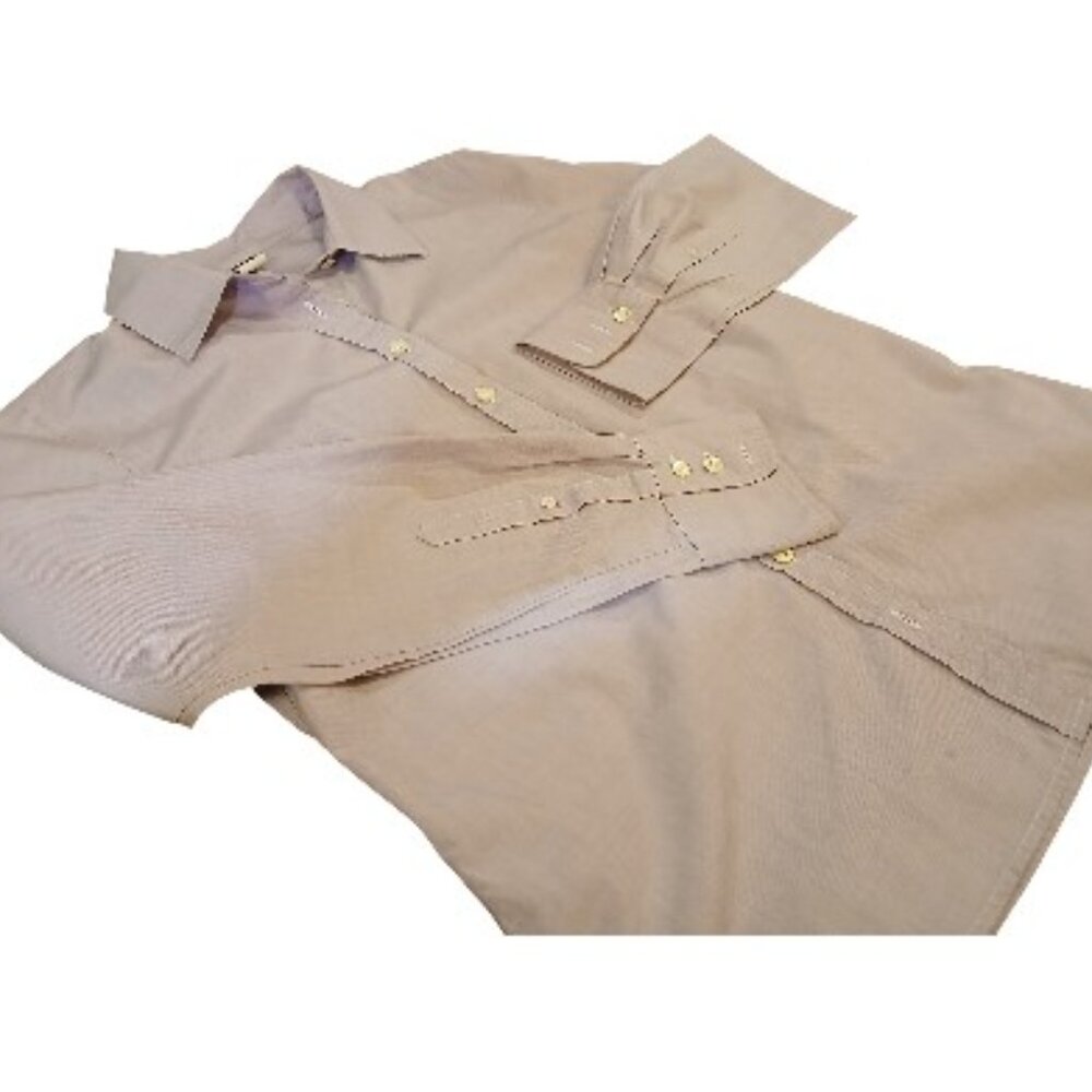 J. CREW Heathered Lilac Slim Fit 100% Cotton Button Shirt - L- EUC - Picture 11 of 11